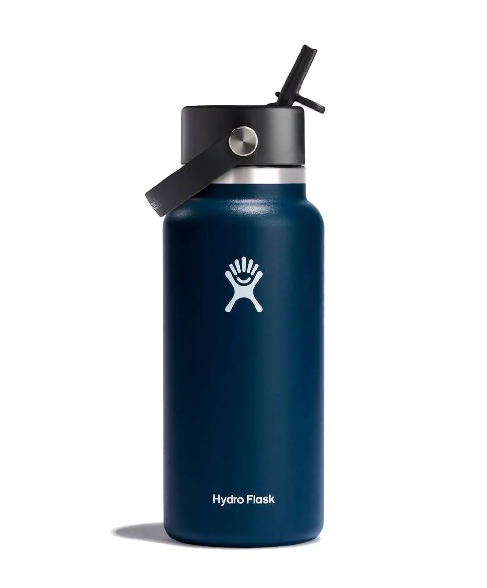 Hydro Flask® 32oz Wide Mouth Flex Straw Cap Water Bottle