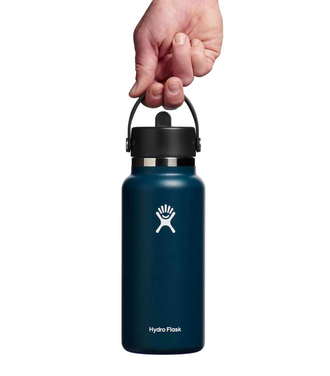 Hydro Flask® 32oz Wide Mouth Flex Straw Cap Water Bottle