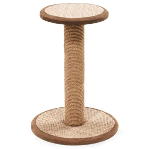 Kitty Power Paws Short Round Platform Scratching Post 21 5/8" H