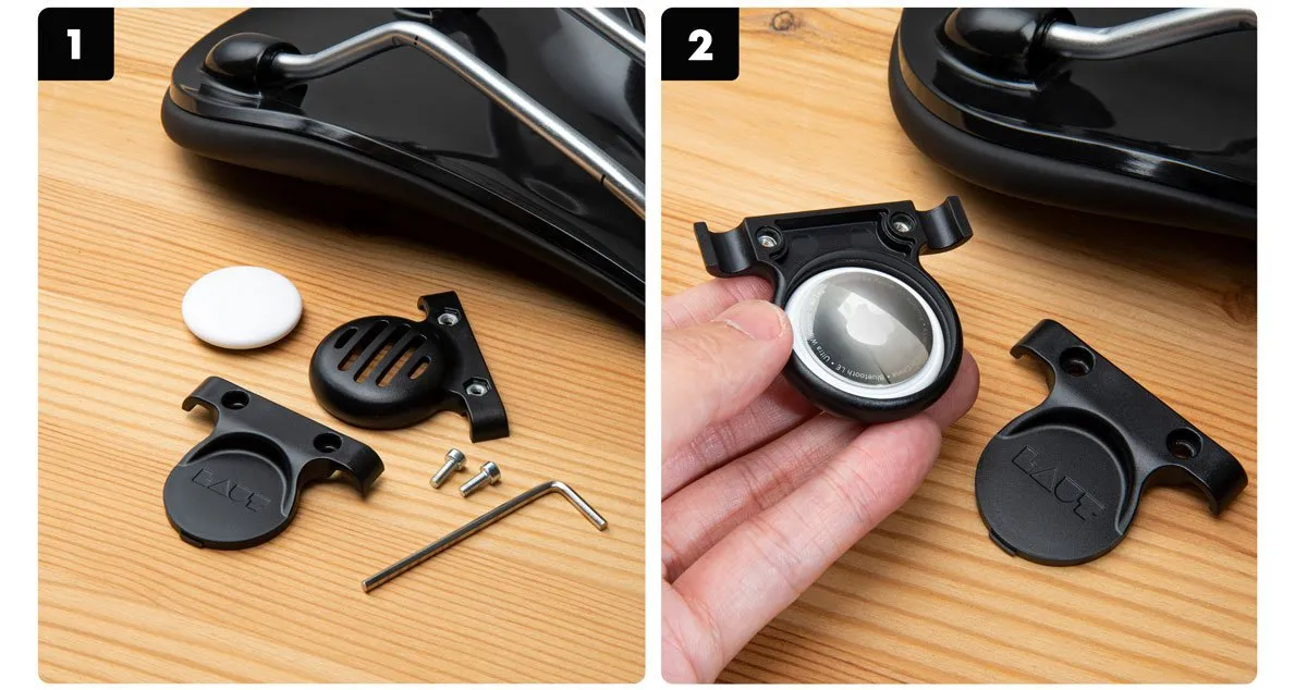 LAUT Bike Tag Saddle Mount for AirTag