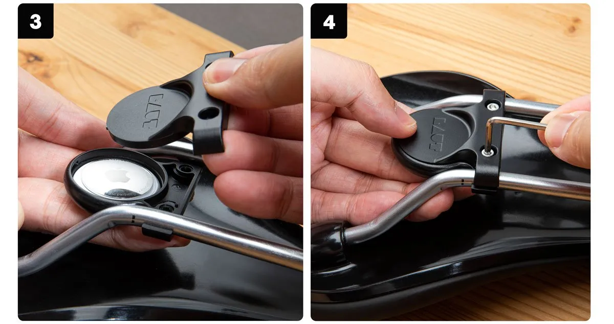 LAUT Bike Tag Saddle Mount for AirTag