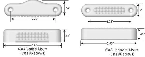 LED 3" OVAL SPOT/UNDERWATER LIGHT