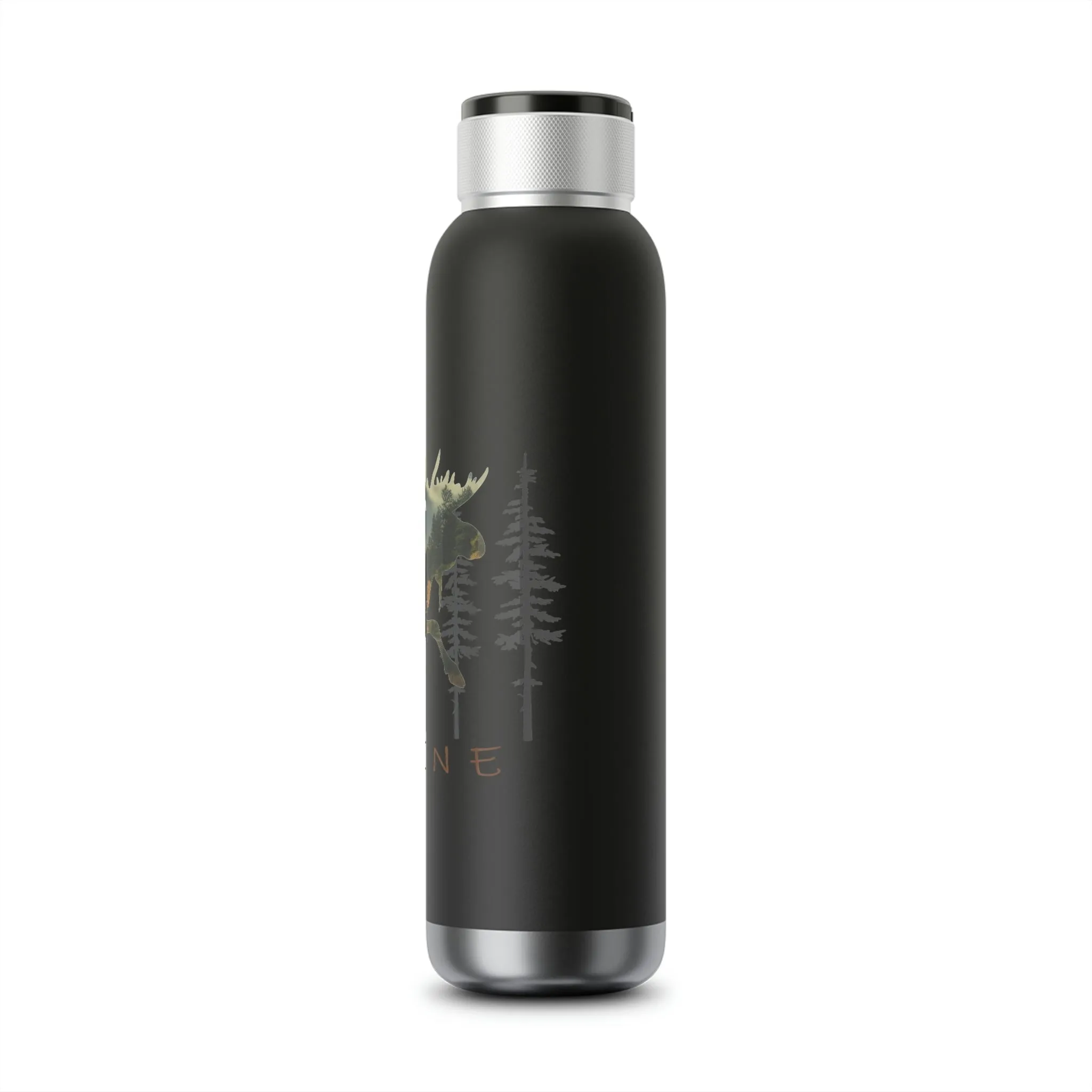 Maine Moose Souvenir | Soundwave Copper Vacuum Audio Bottle 22oz