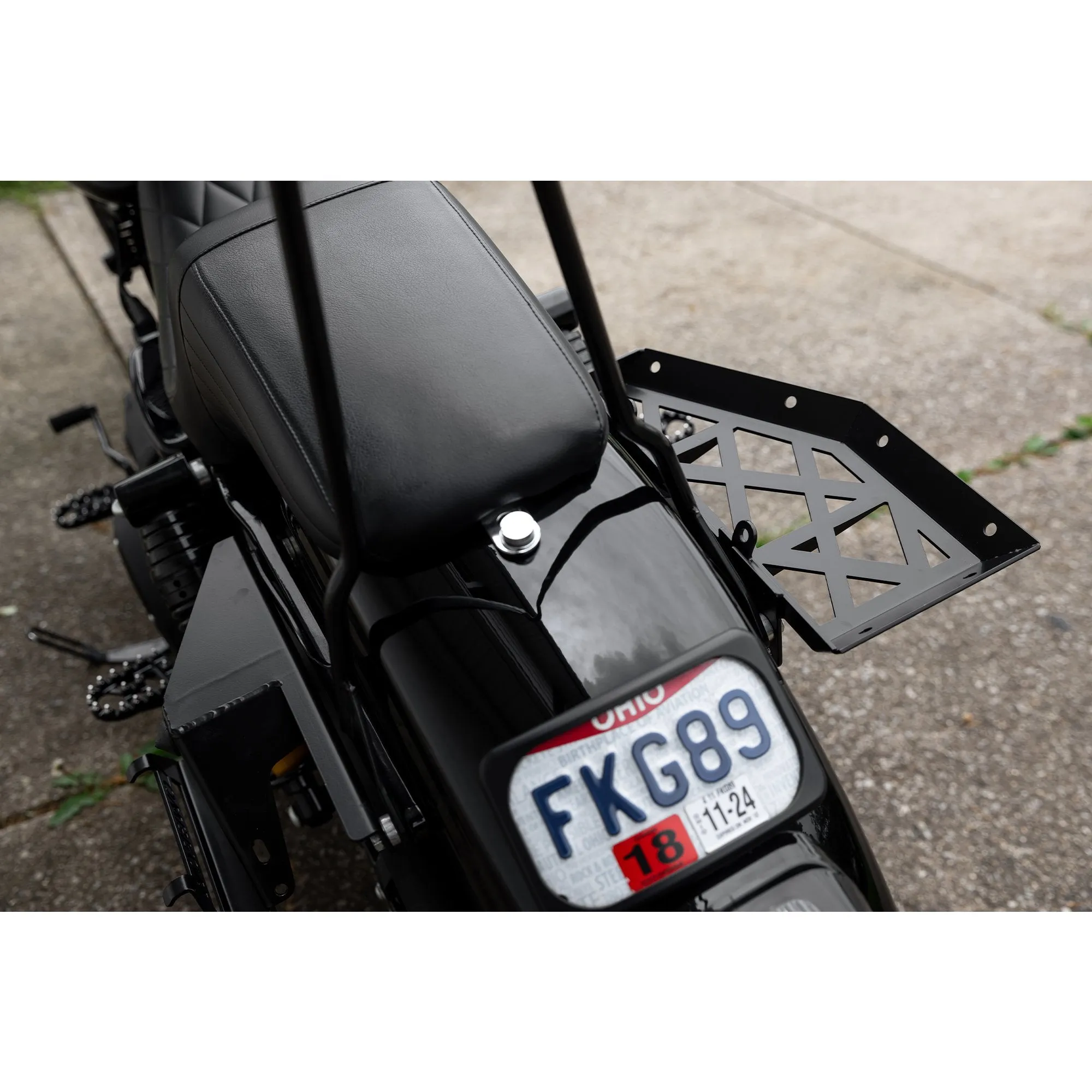 Moto Luggage Rack - Right Side - 2006-2017 Harley-Davidson Dyna