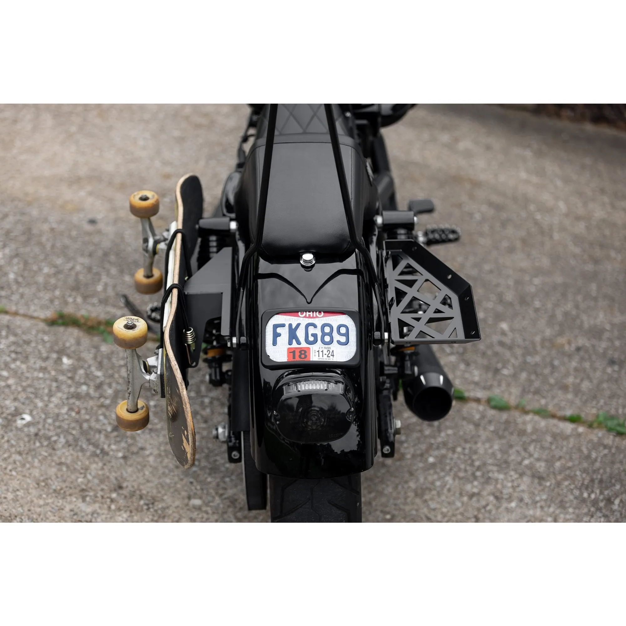 Moto Luggage Rack - Right Side - 2006-2017 Harley-Davidson Dyna
