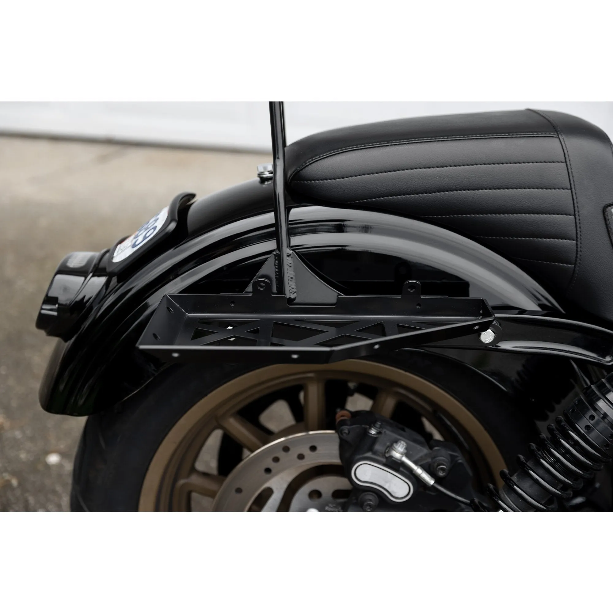 Moto Luggage Rack - Right Side - 2006-2017 Harley-Davidson Dyna