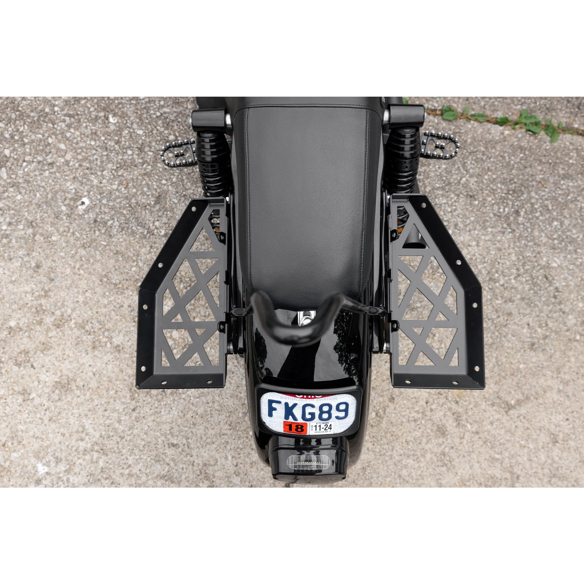 Moto Luggage Rack - Right Side - 2006-2017 Harley-Davidson Dyna