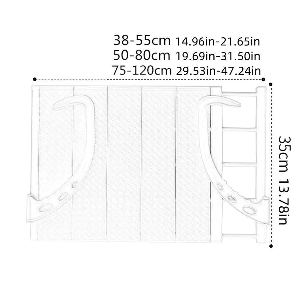 Multi-function Hanging Window Sill Drying Rack Easy Folding Drying Rack Balcony Retractable Drying Shoe Rack