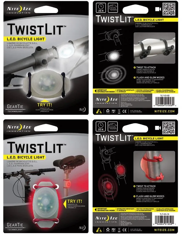 Nite Ize TwistLit LED Bike Lights