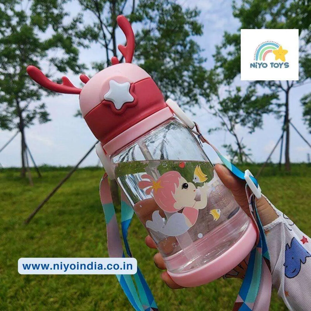 NIYO KIDS REINDEER WATER BOTTLE 600 ml