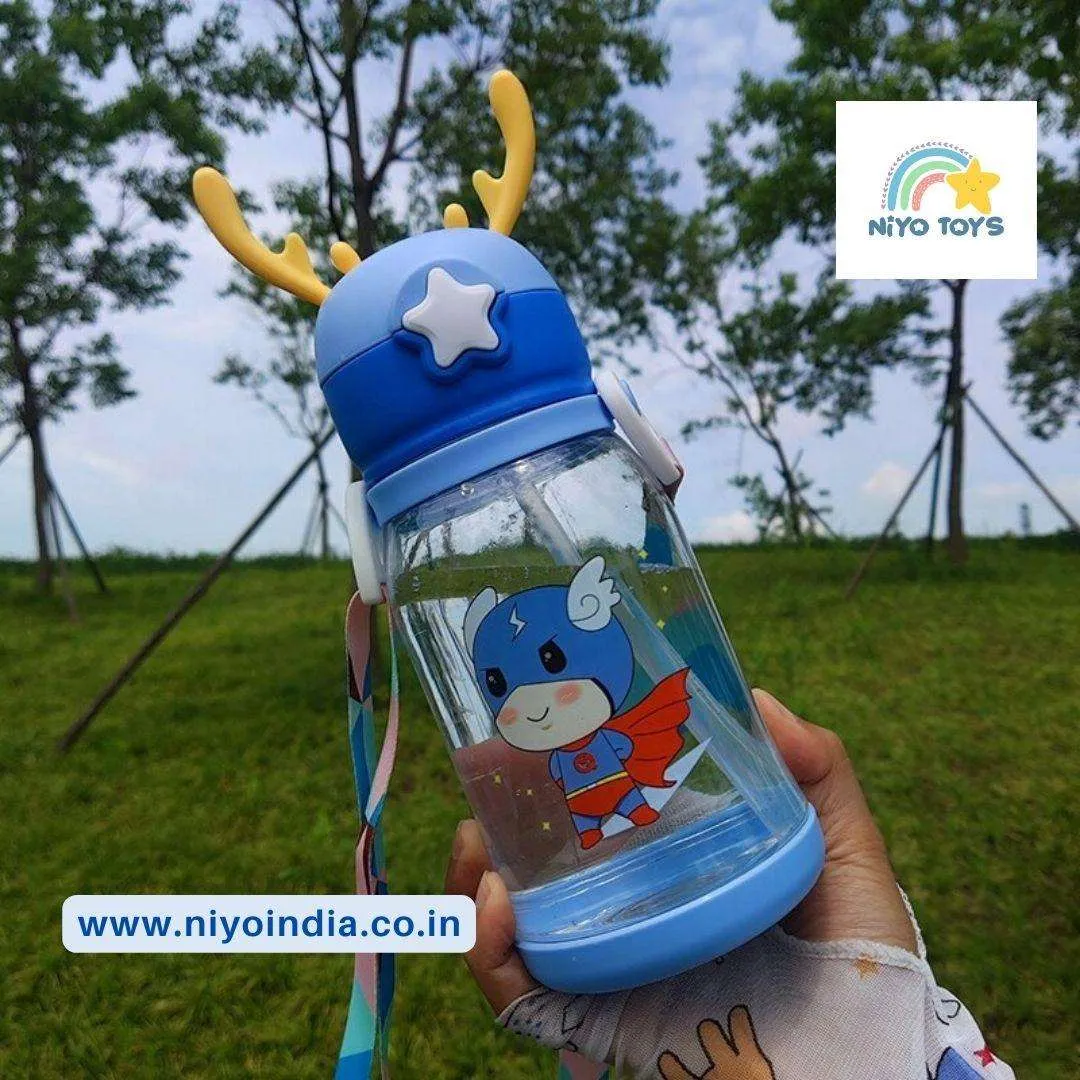 NIYO KIDS REINDEER WATER BOTTLE 600 ml