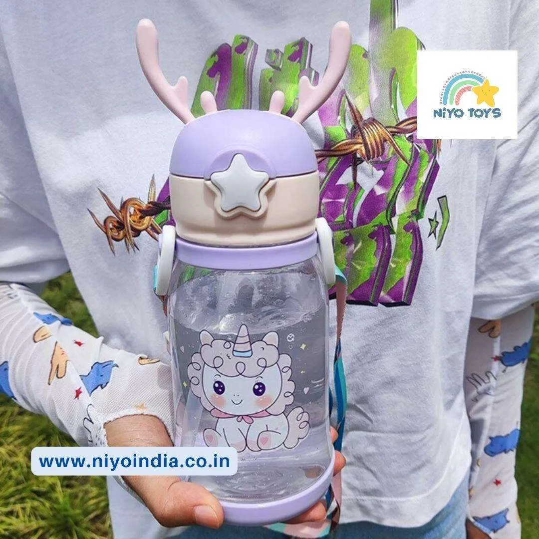 NIYO KIDS REINDEER WATER BOTTLE 600 ml