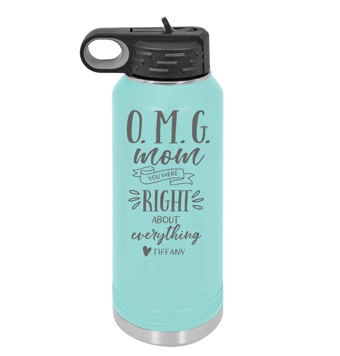 Personalized Water Bottles 32oz - Mother's Day Designs