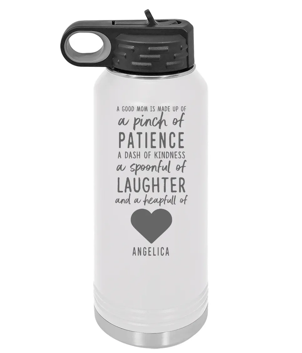 Personalized Water Bottles 32oz - Mother's Day Designs