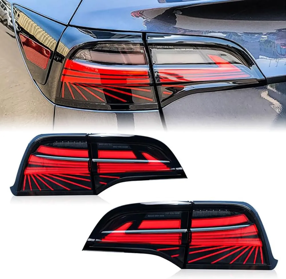 Phantom Tail Lights For Tesla Model Y / Model 3（2PCS)