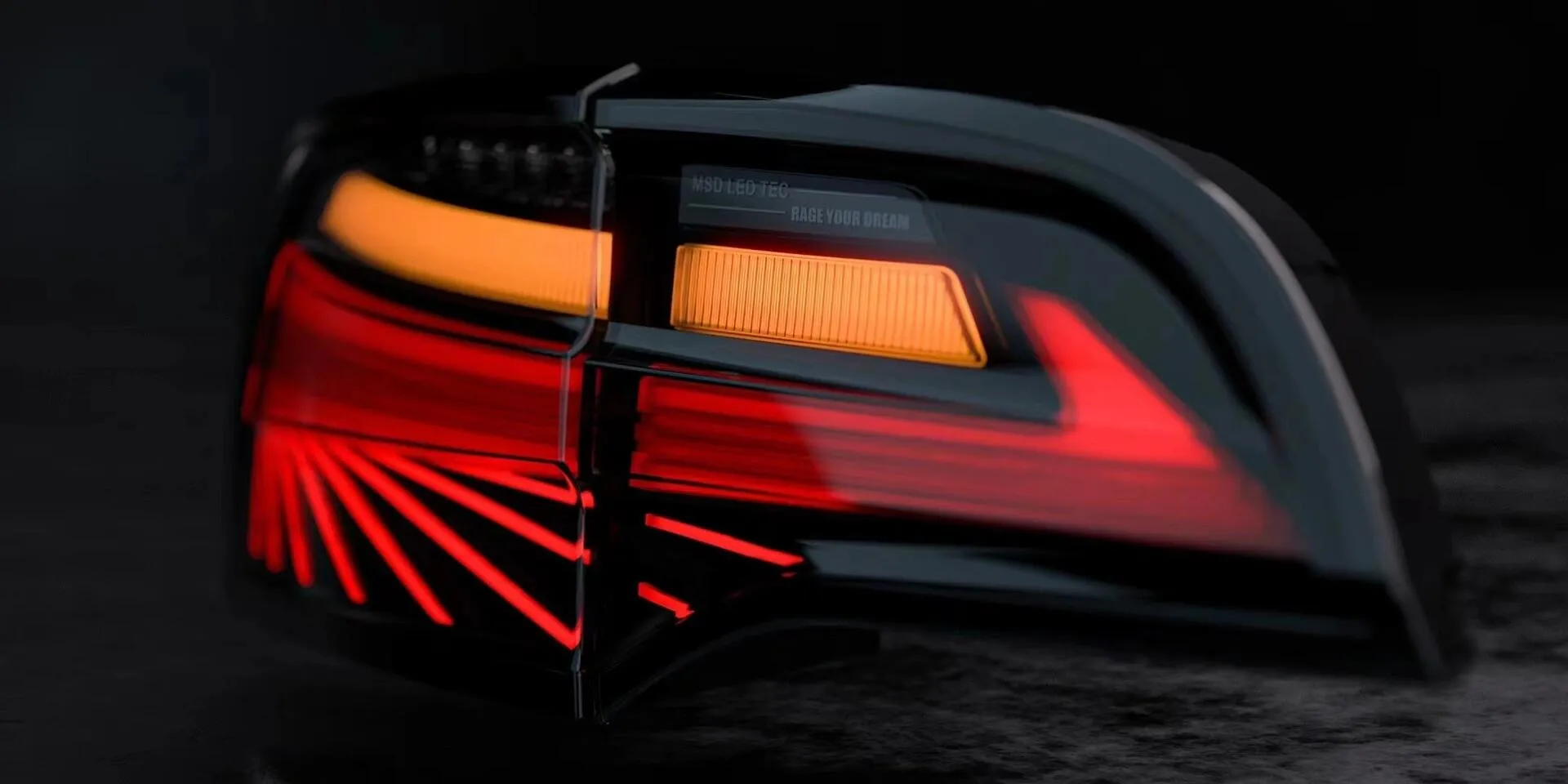 Phantom Tail Lights For Tesla Model Y / Model 3（2PCS)