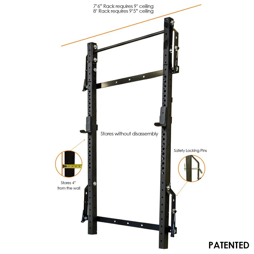 Profile® PRO Squat Rack with Pull-Up Bar