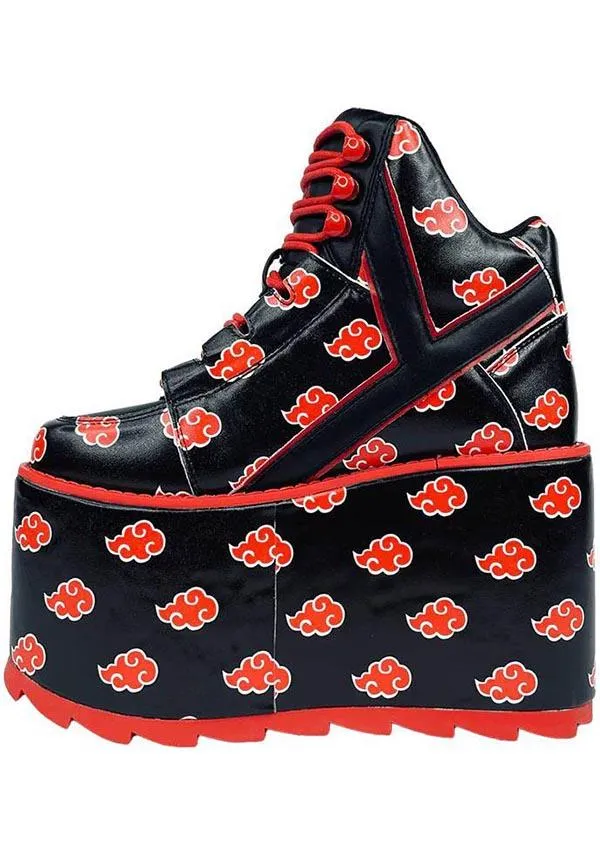 Qozmo Akatsuki [Black/Red] | PLATFORMS