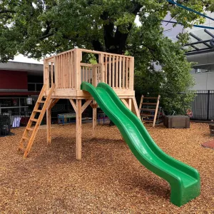 Raised Playground Platforms - In Ground