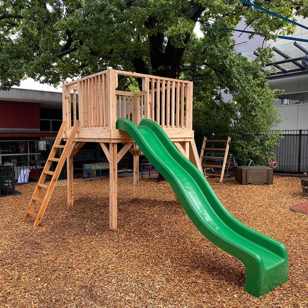 Raised Playground Platforms - In Ground