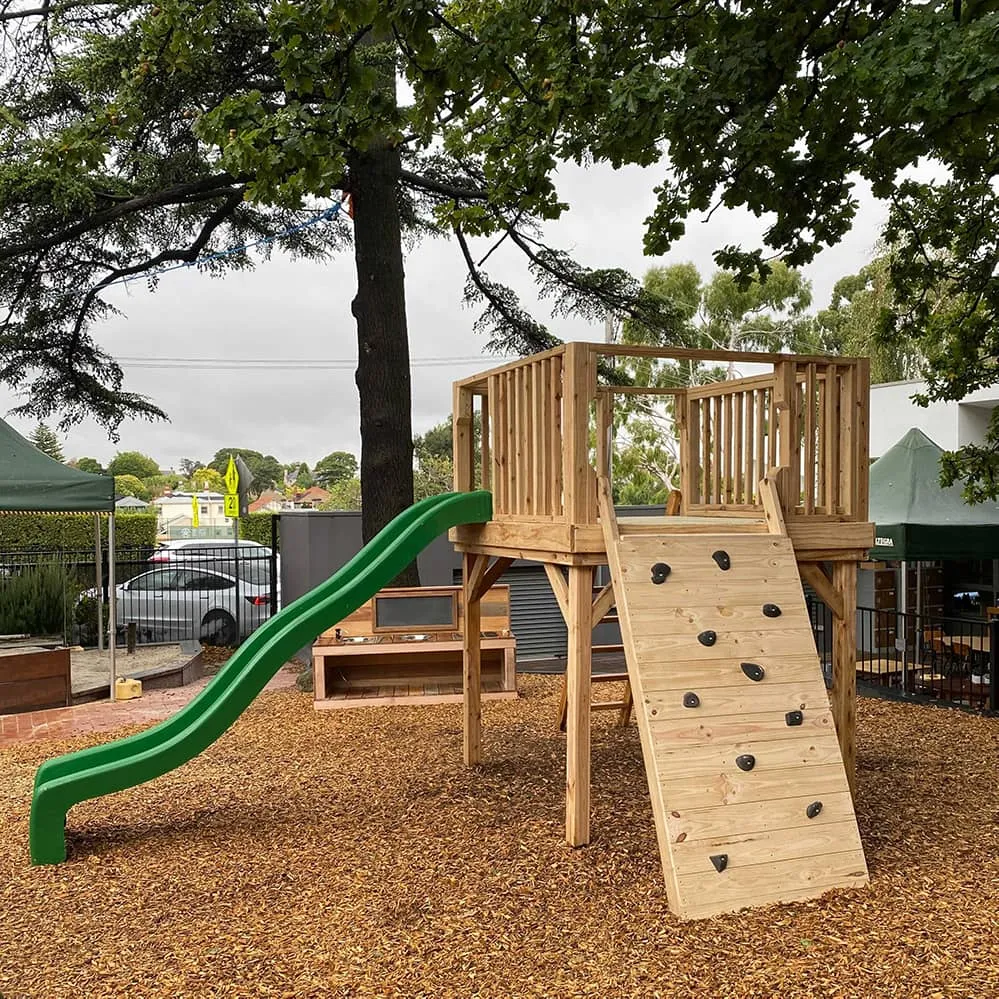 Raised Playground Platforms - In Ground