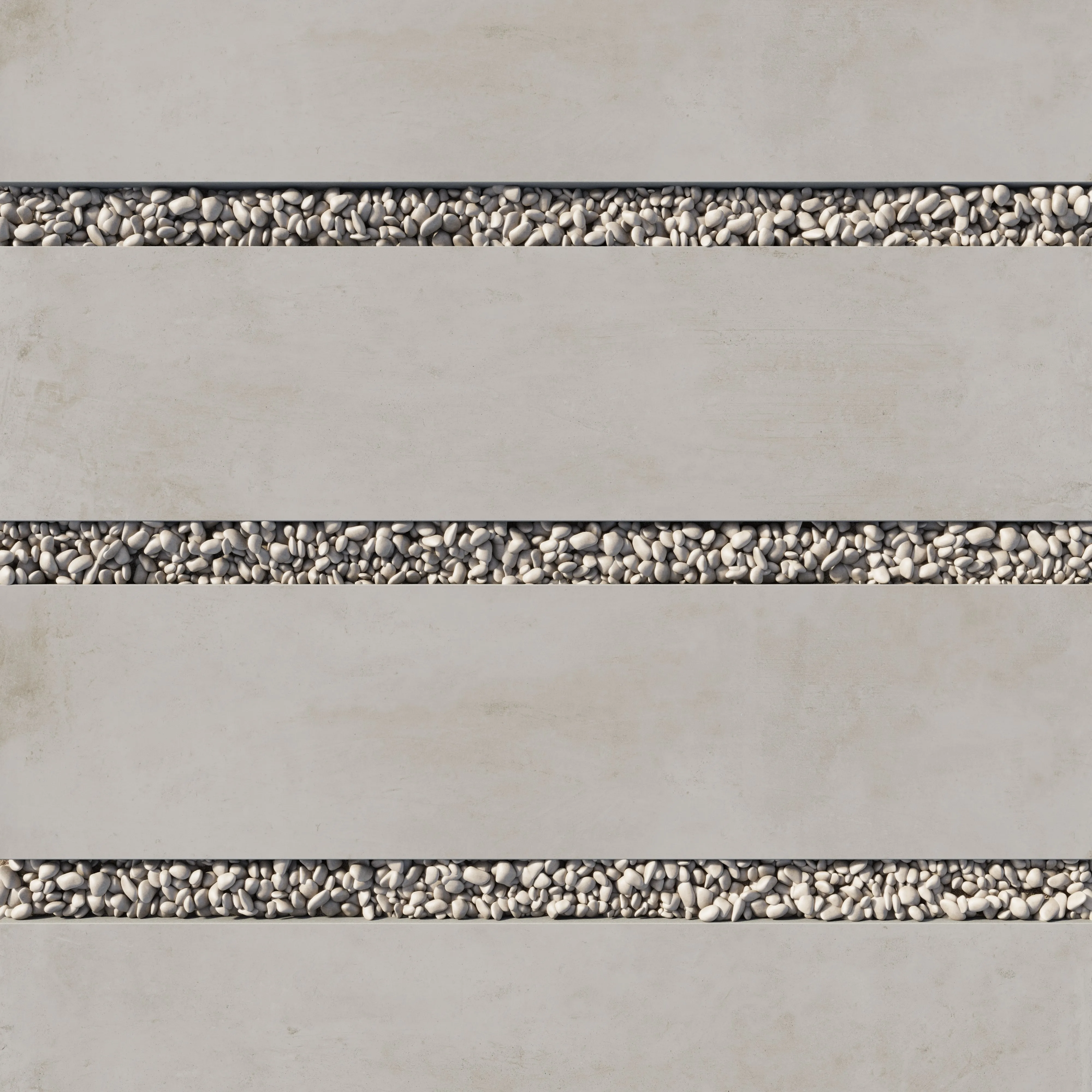 Ramsey 12x48 Grip Porcelain 2cm Paver Tile in Chalk