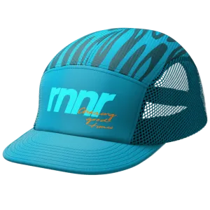 RNNR - Distance Hat - Drippy Cheetah Teal