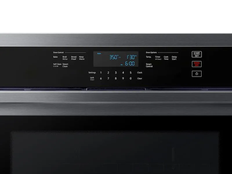 Samsung NV51T5511SG 30" Smart Single Wall Oven in Black Stainless Steel