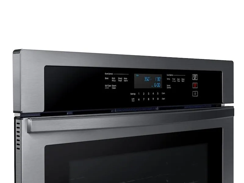 Samsung NV51T5511SG 30" Smart Single Wall Oven in Black Stainless Steel