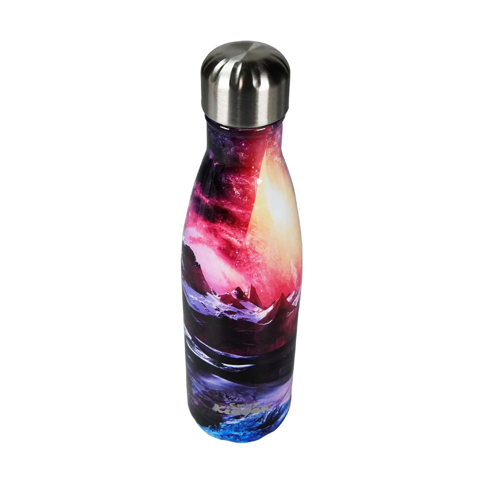Smily Kiddos 500 ML Stainless Steel  Water Bottle Mountain Theme