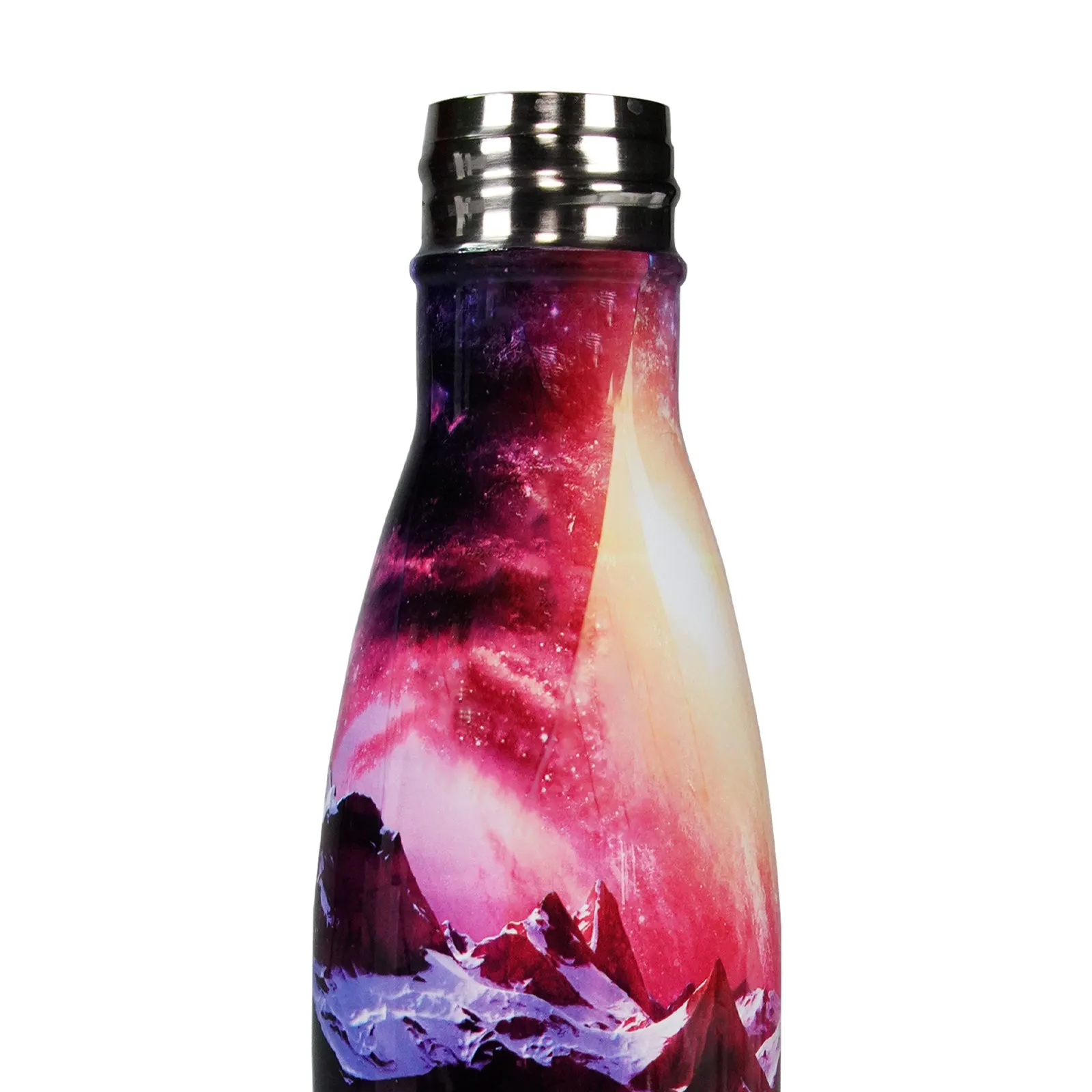 Smily Kiddos 500 ML Stainless Steel  Water Bottle Mountain Theme
