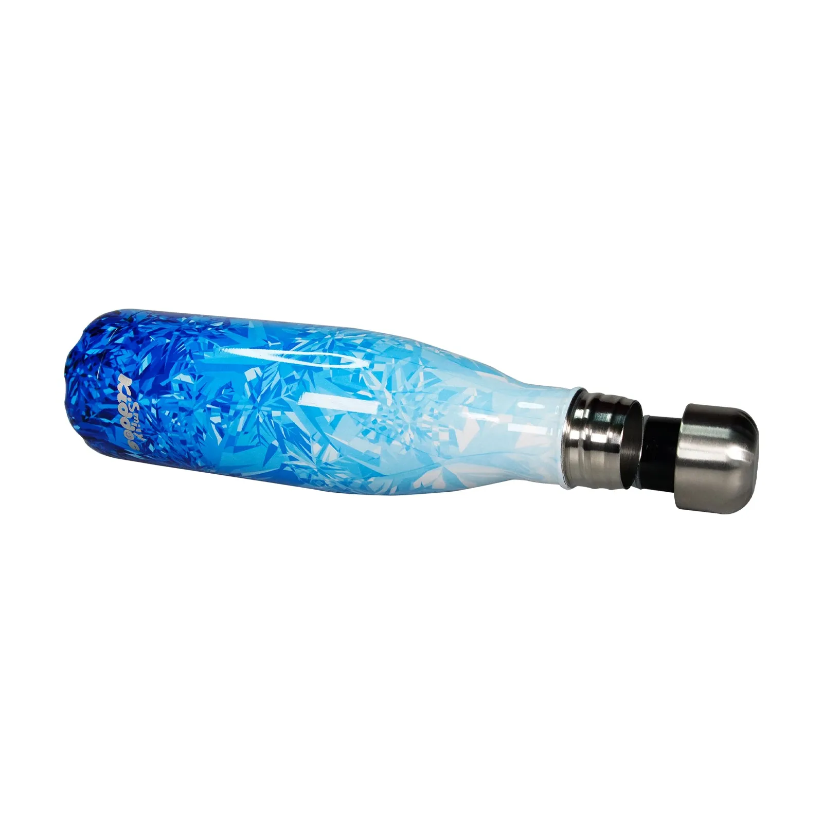 Smily Kiddos 500 ML Stainless Steel  Water Bottle Snow Flake Theme 