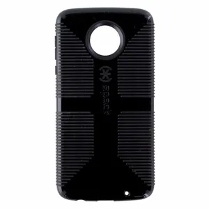 Speck CandyShell Grip Series Hybrid Case for Moto Z Play - Black