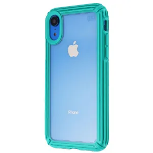 Speck Presidio V-GRIP Series Case for Apple iPhone XR - Clear/Caribbean Blue