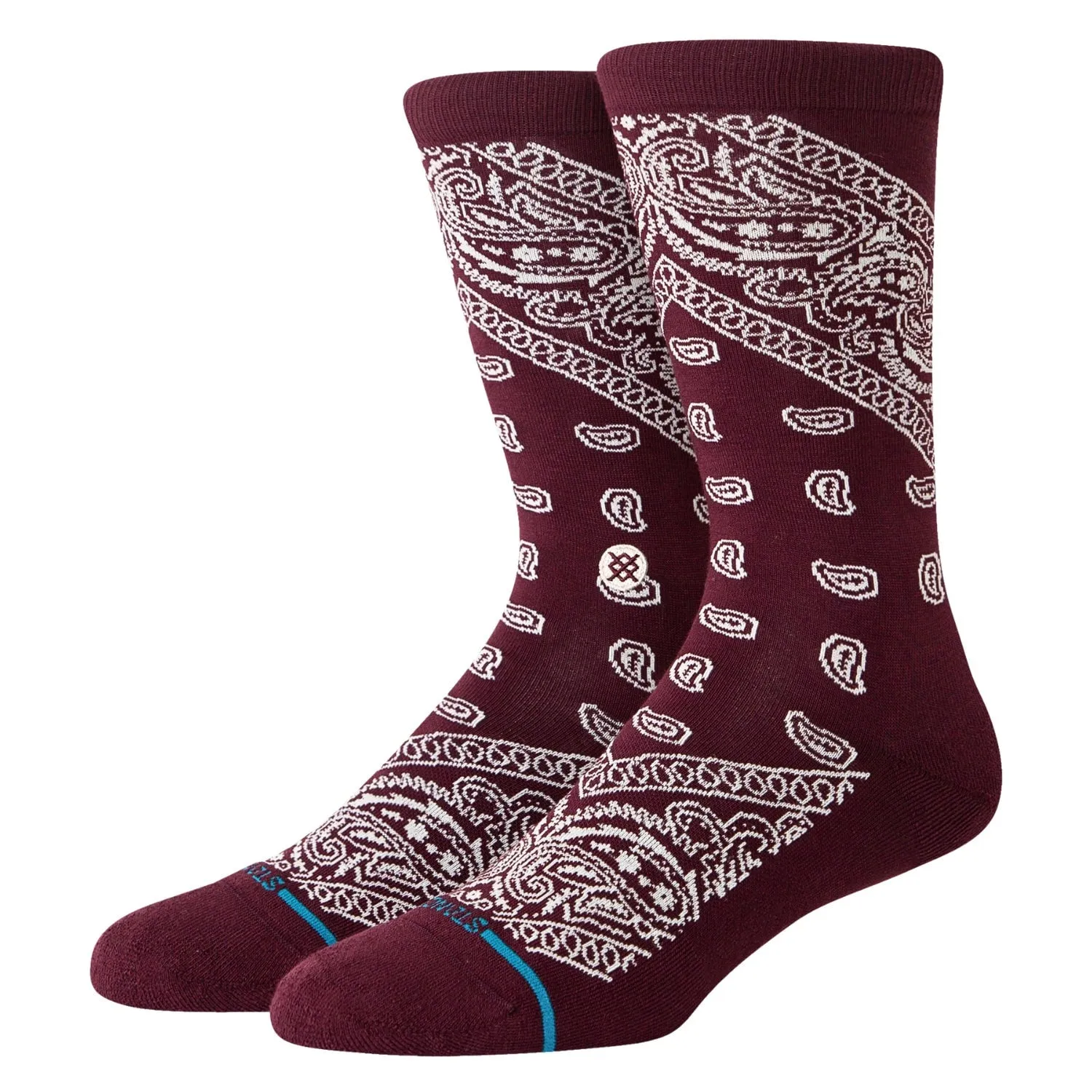 Stance Barrio Crew Socks - Wine