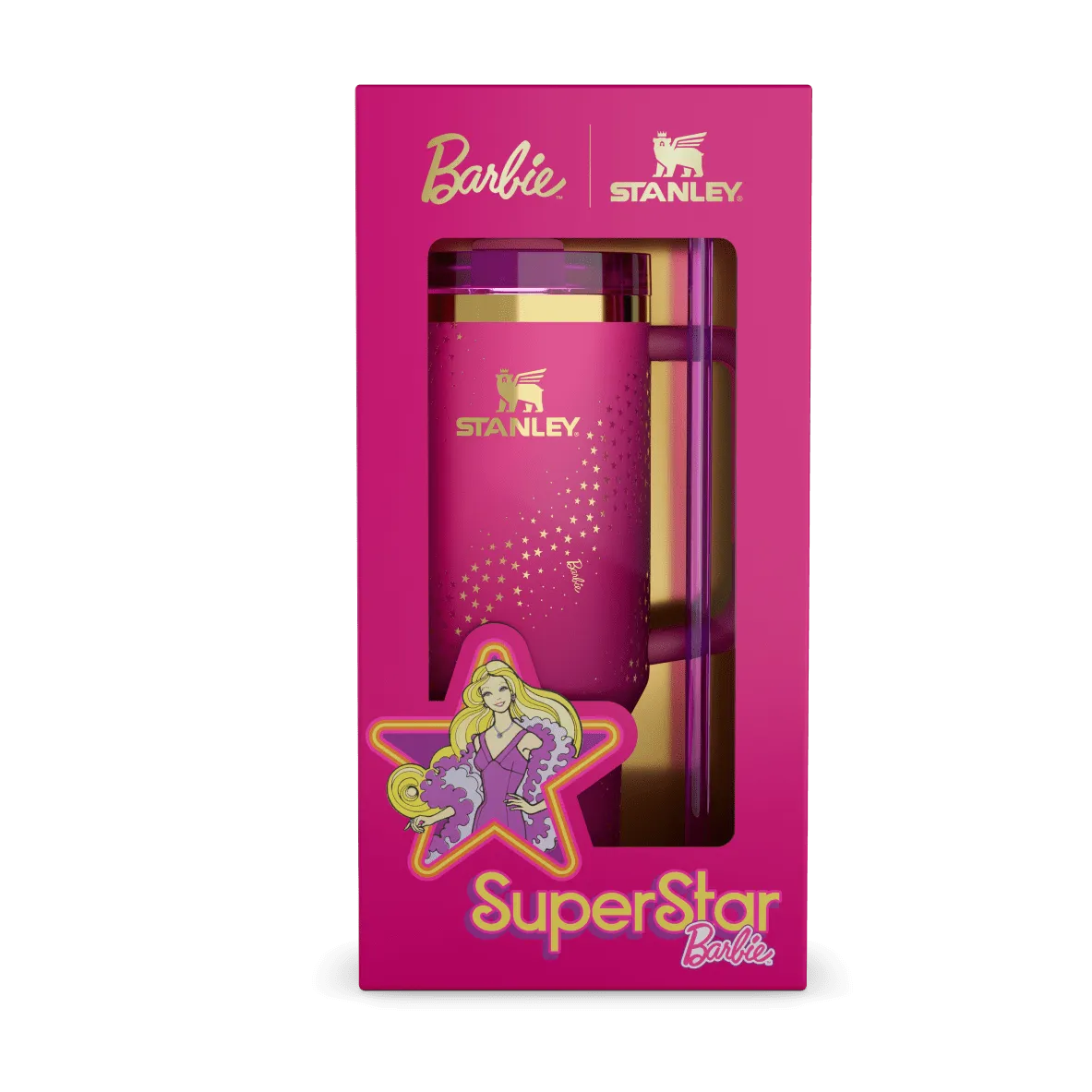 The Barbie™ x Stanley ’70s Superstar Quencher | 40 OZ
