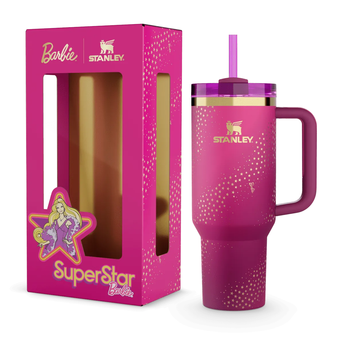 The Barbie™ x Stanley ’70s Superstar Quencher | 40 OZ