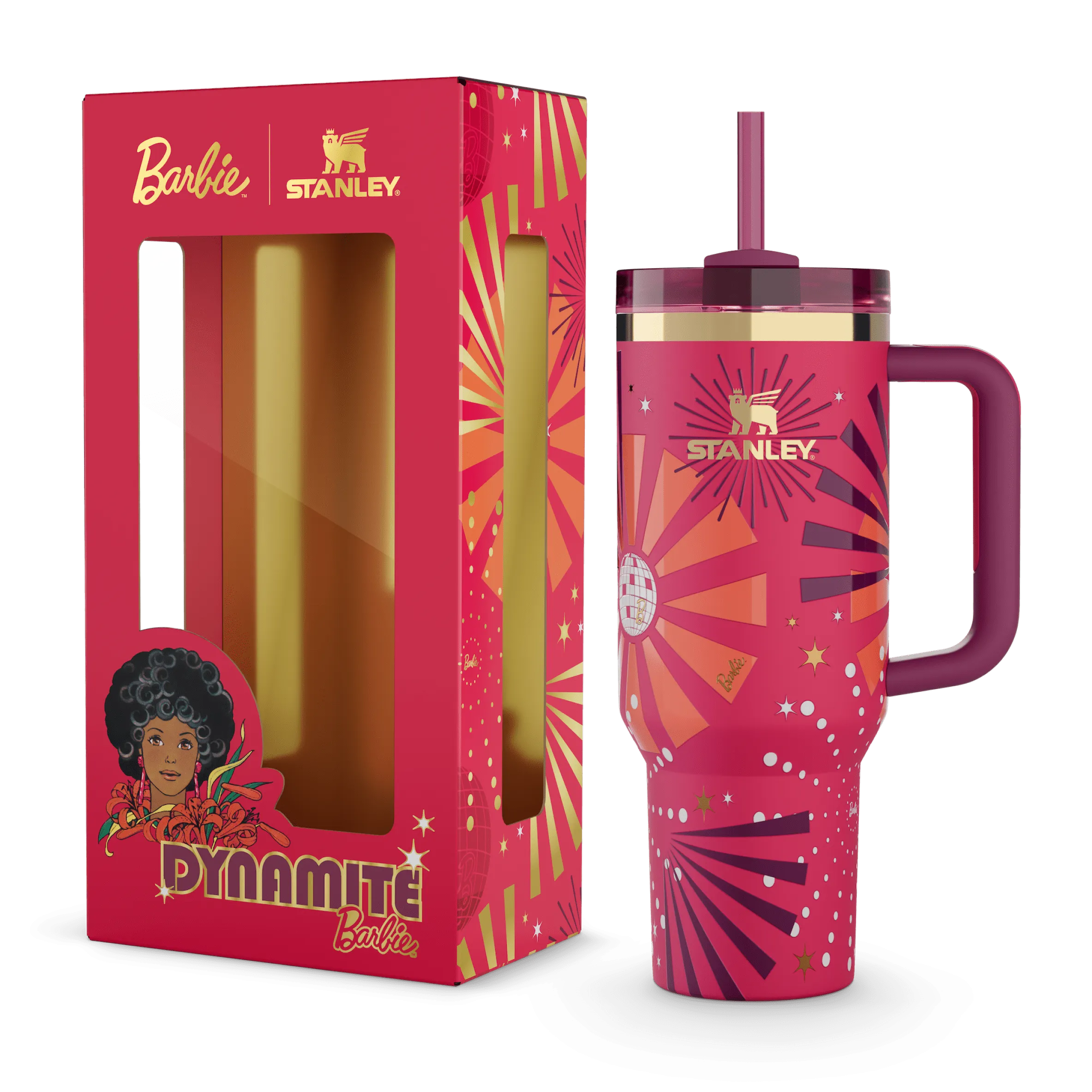 The Barbie™ x Stanley ’80s Dynamite Quencher | 40 OZ