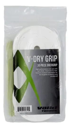 VOLKL V-DRY Overgrip White 30 pack
