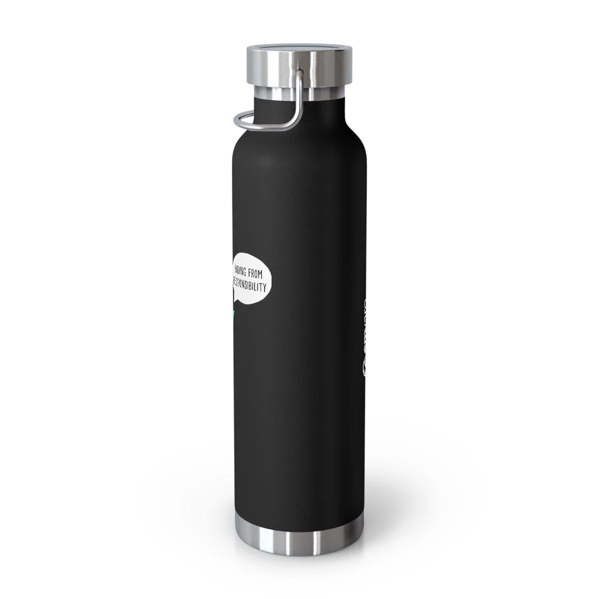 Water Bottle: Hiding from Responsibility - Wisp the Dragon (22 oz)