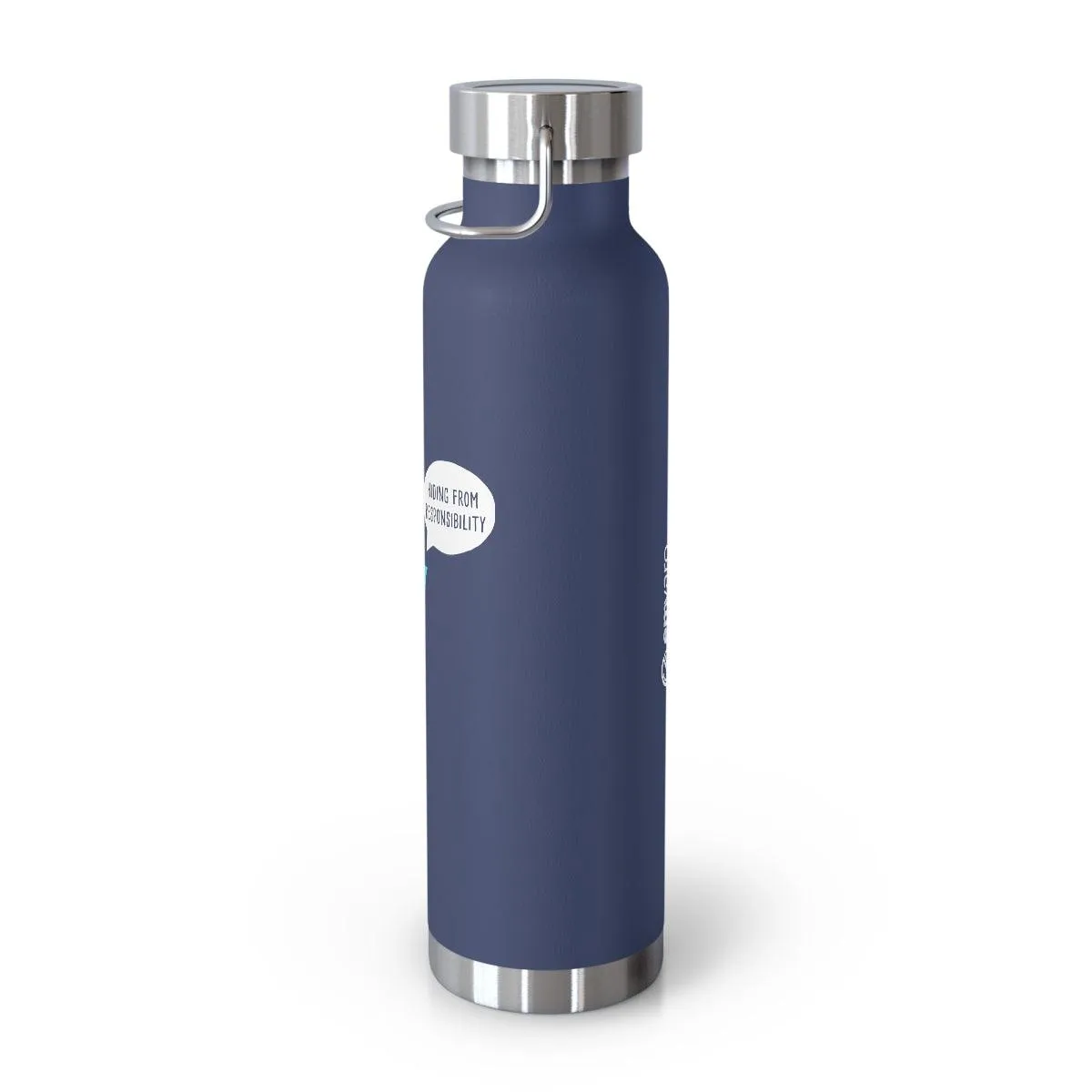 Water Bottle: Hiding from Responsibility - Wisp the Dragon (22 oz)