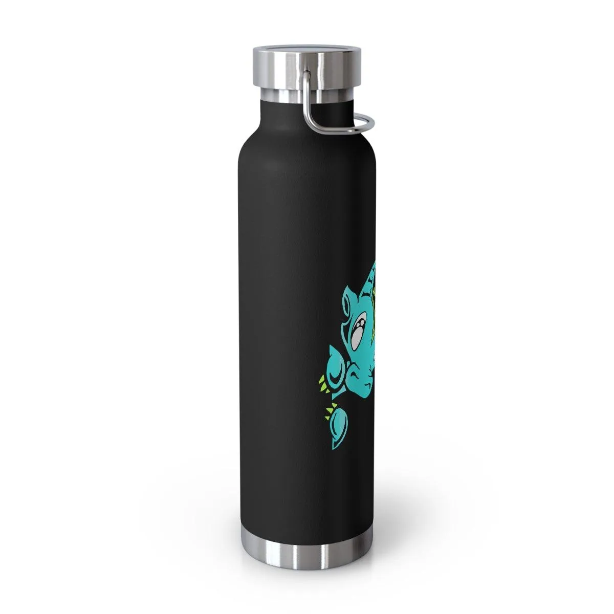 Water Bottle: Hiding from Responsibility - Wisp the Dragon (22 oz)