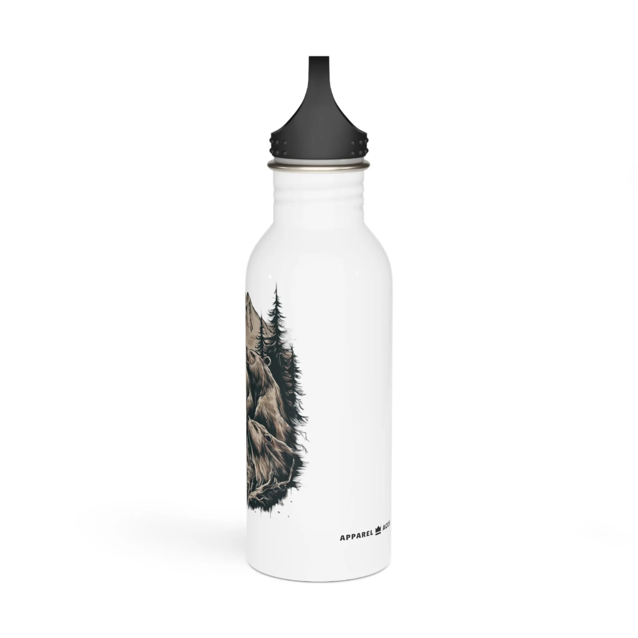 Wildlife Stainless Steel Water Bottle